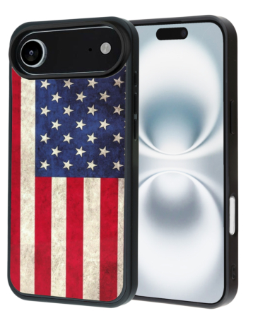 Printing Aluminum Plate Case - USA FLAG 2 for iPhone Air (Only Ground Shipping)