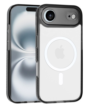 Magnetic Clear Case - BLACK for iPhone Air (Only Ground Shipping)