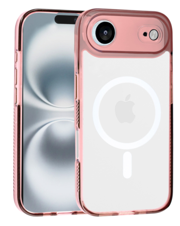 Magnetic Clear Case - PINK for iPhone Air (Only Ground Shipping)