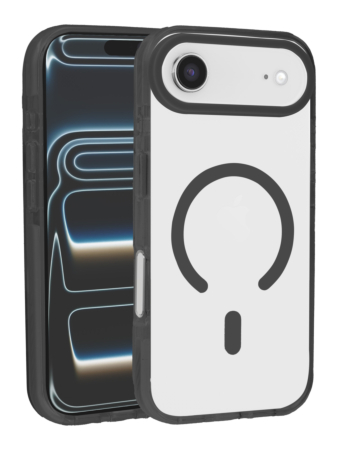 Color Frame Crystal Clear Case with Magsafe - BLACK for iPhone Air (Only Ground Shipping)
