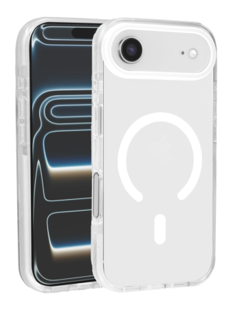 Color Frame Crystal Clear Case with Magsafe - WHITE for iPhone Air (Only Ground Shipping)