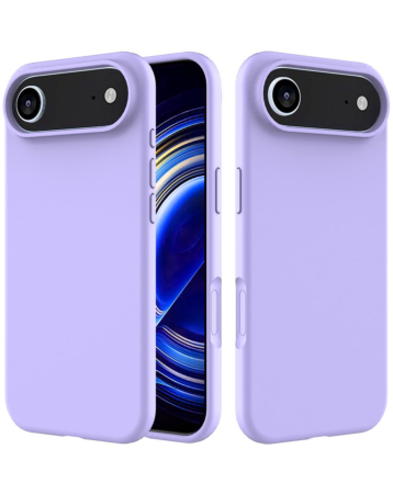 Soft Solid Silicone Case (Full Buttom Cover) - LILAC for iPhone Air (Only Ground Shipping)