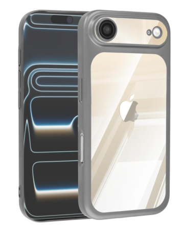 Frosted Transparent Matte Case with Lens Protection -GRAY for iPhone AIR  (Only Ground Shipping)