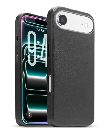 New Leather Case with Wireless Charger - BLACK for iPhone Air (Only Ground Shipping)