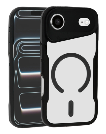 Slim Frosted Translucent Phone Case with Magsafe - BLACK for iPhone Air (Only Ground Shipping)