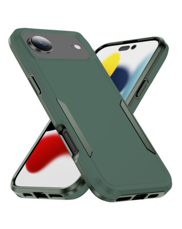 Dual Layers Shockproof Strong Case - DARK GREEN for iPhone Air (Only Ground Shipping)