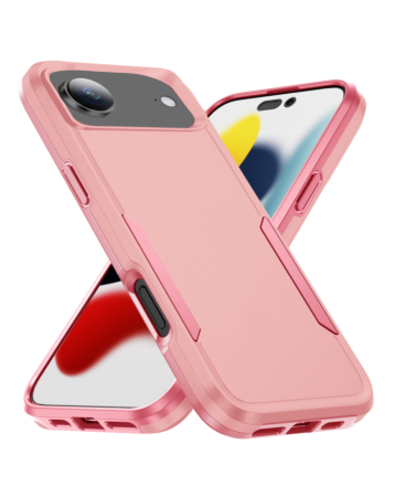 Dual Layers Shockproof Strong Case - PINK for iPhone Air (Only Ground Shipping)