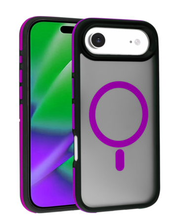 Bicolor Matte Magnetic Translucency Case - PURPLE for iPhone Air (Only Ground Shipping)