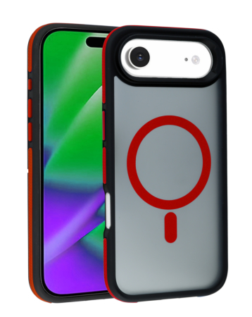 Bicolor Matte Magnetic Translucency Case - RED for iPhone Air (Only Ground Shipping)