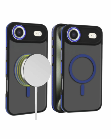 Slim Non-Slip Translucent Matte Wireless Charging Case - BLUE for iPhone Air (Only Ground Shipping)