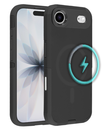 Dual Layer Cases with Wireless Charging - BLACK for iPhone Air (Only Ground Shipping)