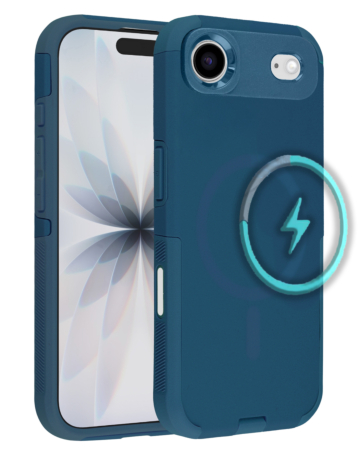 Dual Layer Cases with Wireless Charging - BLUE for iPhone Air (Only Ground Shipping)