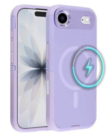 Dual Layer Cases with Wireless Charging - PURPLE for iPhone Air (Only Ground Shipping)