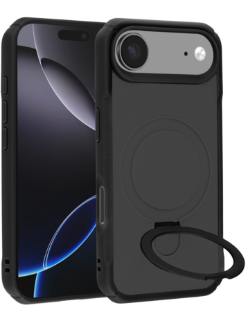 Shockproof Case with Magnetic Kickstand - BLACK for iPhone Air (Only Ground Shipping)