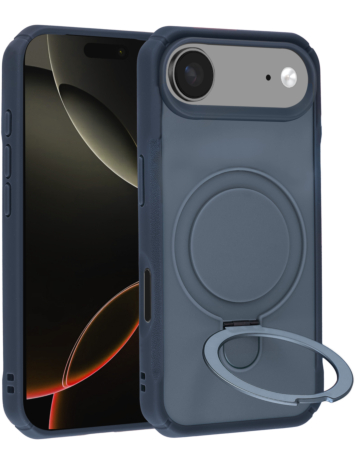 Shockproof Case with Magnetic Kickstand - NAVY BLUE for iPhone Air (Only Ground Shipping)
