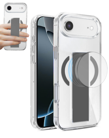 Hard Clear Case with MagGrip for iPhone Air (GRAY) (Only Ground Shipping)