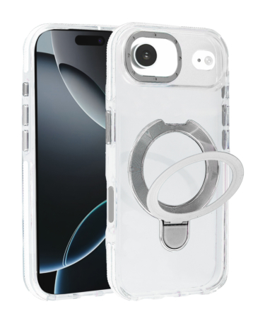 Transparent Case with Wireless Charging Kickstand - CLEAR for iPhone Air (Only Ground Shipping)