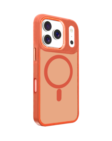 New Magnetic Wireless Charging Case -ORANGE for iPhone 17 Pro (Only Ground Shipping)