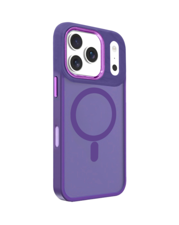 New Magnetic Wireless Charging Case - PURPLE for iPhone 17 Pro (Only Ground Shipping)