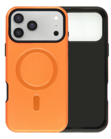 Soft Touch Matte Finish MagSafe Case (ORANGE) for iPhone 17 Pro (Only Ground Shipping)