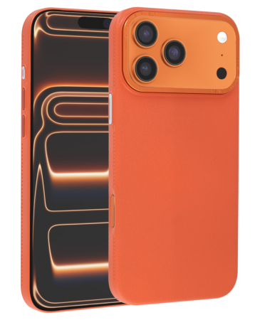 Liquid Silicone Magsafe Cases for - ORANGE for iPhone 17 Pro (Only Ground Shipping)