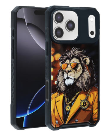 Cyber Magnetic DIY Series Cases - LION for iPhone 17 Pro (Only Ground Shipping)