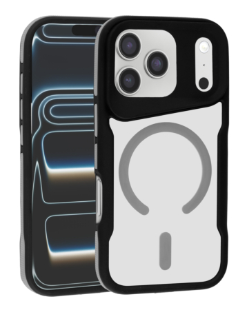 Slim Frosted Translucent Phone Case with Magsafe - GRAY for iPhone 17 Pro (Only Ground Shipping)