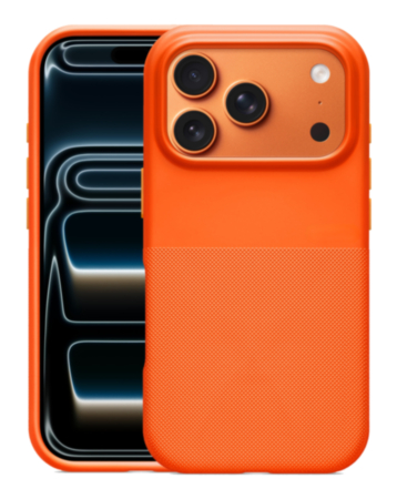 Dotted Texture Magnetic Phone Case (ORANGE) for iPhone 17 Pro (Only Ground Shipping)