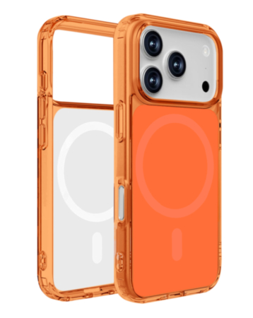 MirrorShield MagSafe Case (ORANGE) for iPhone 17 Pro (Only Ground Shipping)