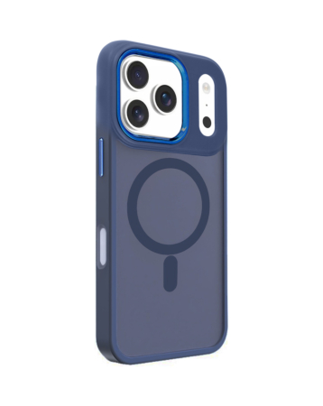 New Magnetic Wireless Charging Case - NAVY BLUE for iPhone 17 Pro Max (Only Ground Shipping)
