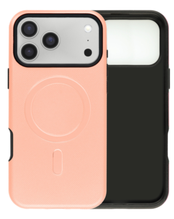 Soft Touch Matte Finish MagSafe Case (PINK) for iPhone 17 Pro Max (Only Ground Shipping)