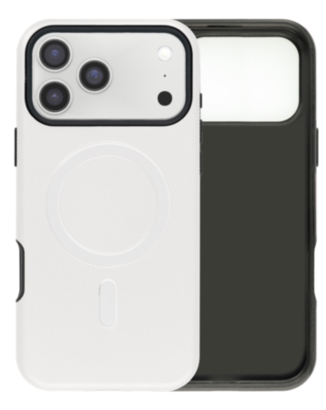 Soft Touch Matte Finish MagSafe Case (WHITE) for iPhone 17 Pro Max (Only Ground Shipping)