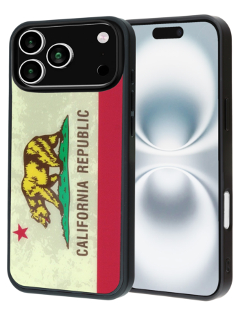 Printing Design Case with Magsafe - CALIFORNIA REPUBLIC for iPhone 17 Pro Max (Only Ground Shipping)