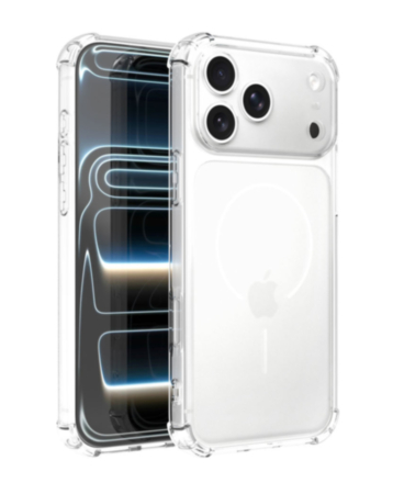 Magnetic Transparent TPU Case (CLEAR) for iPhone 17 Pro Max (Only Ground Shipping)