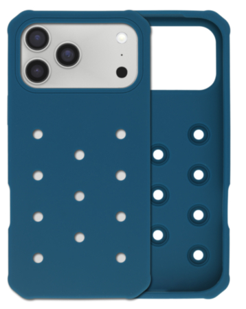 Charm Built Silicone Case (DARK BLUE) for iPhone 17 Pro Max (Only Ground Shipping)