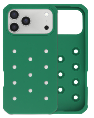 Charm Built Silicone Case (DARK GREEN) for iPhone 17 Pro Max (Only Ground Shipping)
