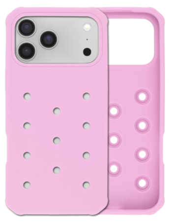 Charm Built Silicone Case (LIGHT PURPLE) for iPhone 17 Pro Max (Only Ground Shipping)