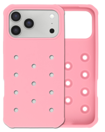 Charm Built Silicone Case (PINK) for iPhone 17 Pro Max (Only Ground Shipping)