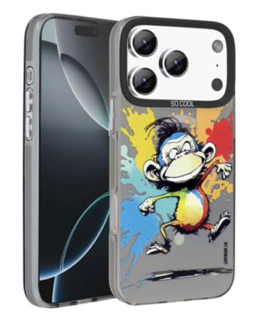Animal Graffiti Design Wireless Charging Case - Style 43 for iPhone 17 Pro Max (Only Ground Shipping)