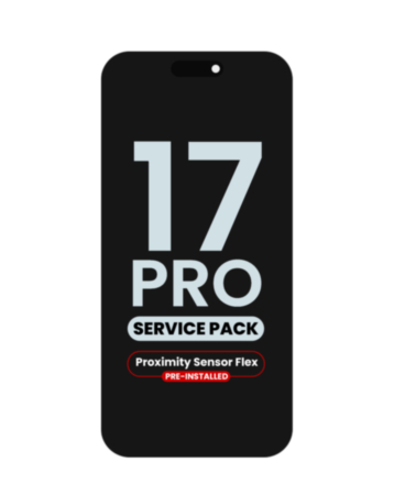 OLED Assembly with Proximity Sensor Flex Pre-Installed for iPhone 17 Pro (Service Pack)