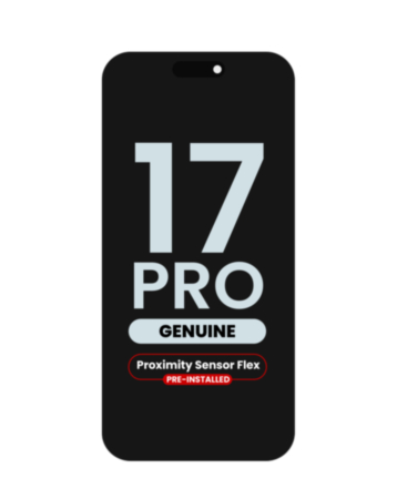 OLED Assembly with Proximity Sensor Flex Pre-Installed for iPhone 17 Pro (Genuine)