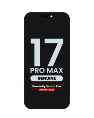 OLED Assembly with Proximity Sensor Flex Pre-Installed for iPhone 17 Pro Max (Genuine)