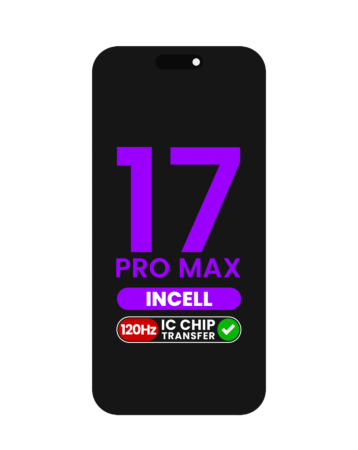 LCD Assembly for iPhone 17 Pro Max (Aftermarket Incell / QV7 / 120HZ) (IC Transfer Eligible)