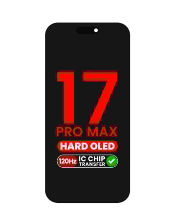 OLED Assembly for iPhone 17 Pro Max (Aftermarket Hard / QV8 / 120HZ) (IC Transfer Eligible)