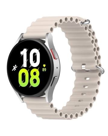Ocean Band Silicone Sport Strap Band for Galaxy Watch (22mm) (STAR LIGHT) (Only Ground Shipping)