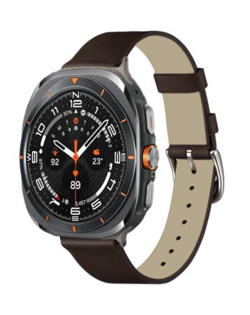 PU Leather Case for Galaxy Watch (22mm) (BROWN) (Only Ground Shipping)