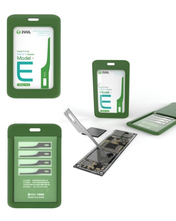2UUL DA15 Hand Finish Blades (without handle) Model E (Pack of 4) (Not Returnable)