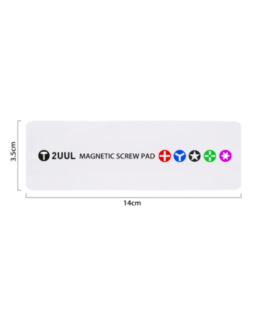 2UUL ST93 Magnetic Screw Pad 140mm*35mm (Not Returnable)