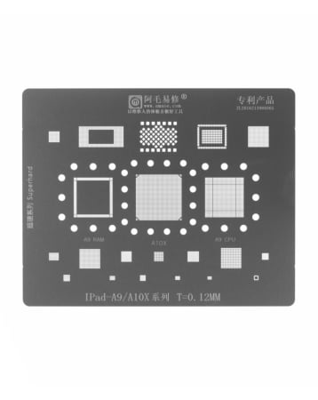 AMAOE BGA Reballing Stencil for iPad A9 / A10X (Not Returnable)