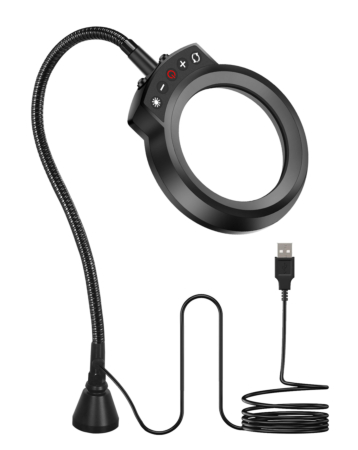 Replacement 5X LED Magnifying Lamp for Magnetic Helping Hands Soldering (Only Ground Shipping)